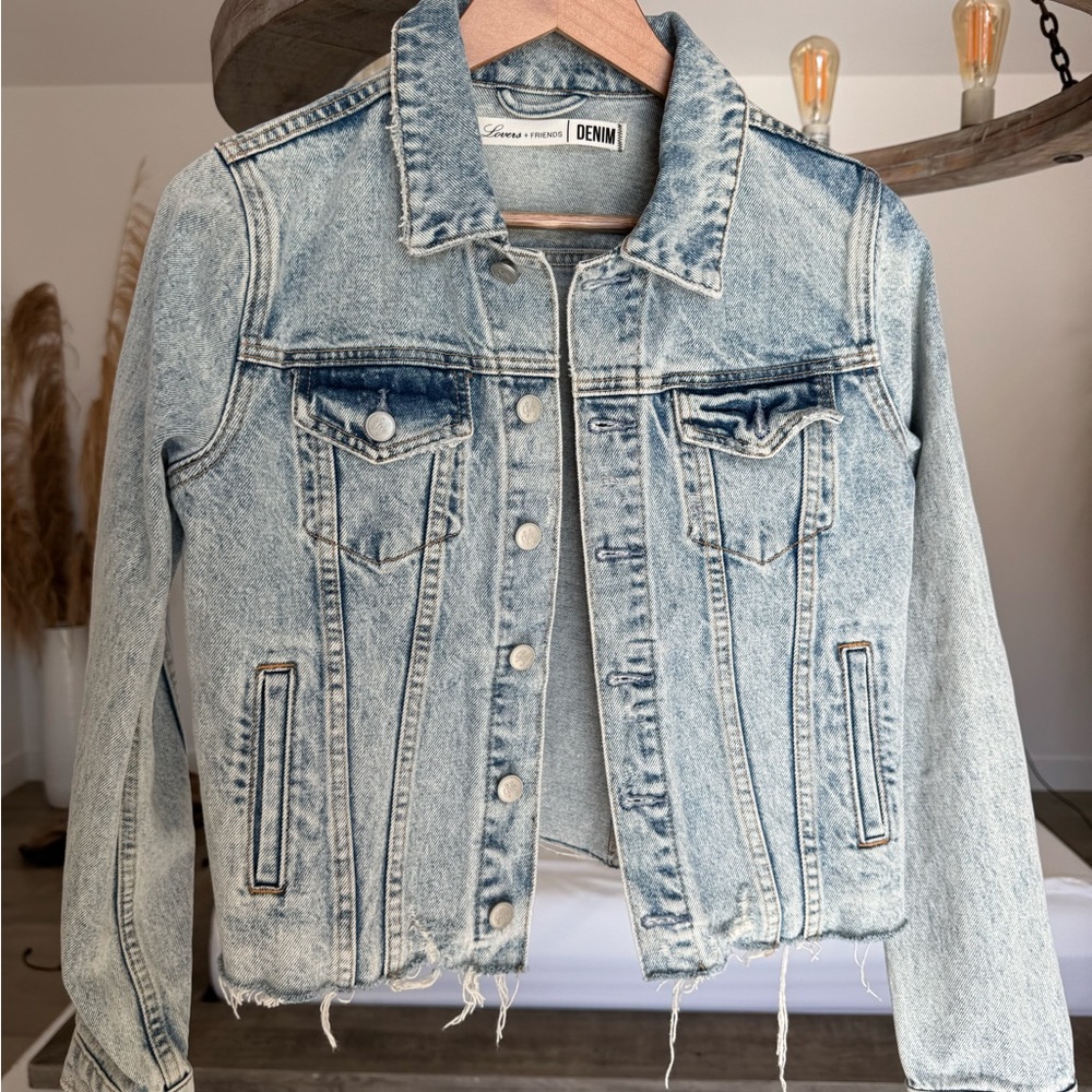 NWT Light Blue Denim Jean Jacket - Picture 4 of 7